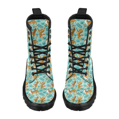 Tiger Print Design LKS304 Women's Boots