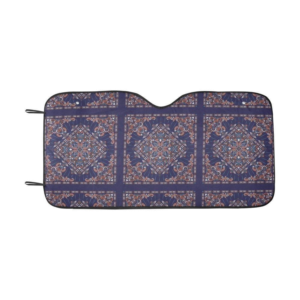 Bandana Print Design LKS3012 Car front Windshield Sun Shade