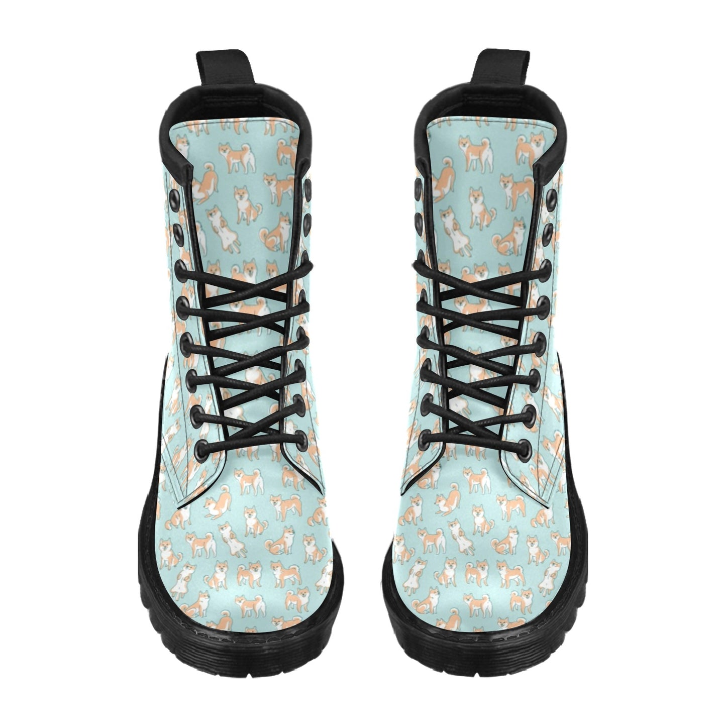 Shiba Inu Print Design LKS304 Women's Boots