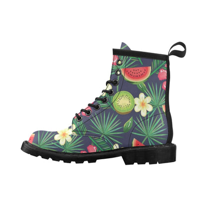 Tropical Fruits Pattern Print Design TF05 Women's Boots