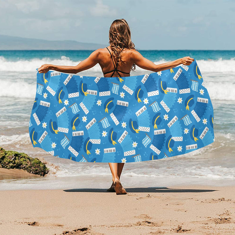 Accordion Print Design LKS401 Beach Towel 32" x 71"