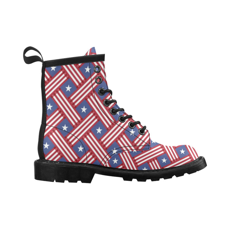 American flag Pattern Women's Boots