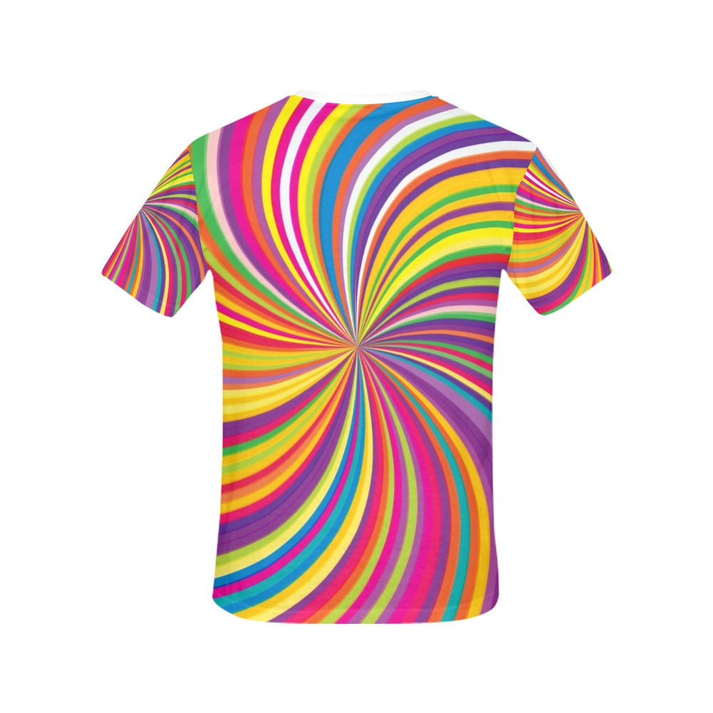 Vortex Print Design LKS301 Women's  T-shirt