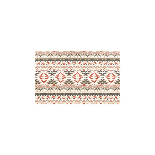 Aztec Pattern Print Design 05 Kitchen Mat