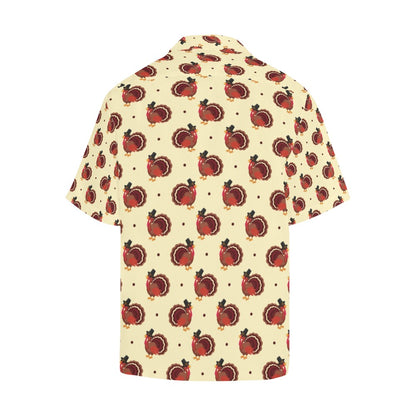 Thanksgiving Print Design LKS3010 Men's Hawaiian Shirt