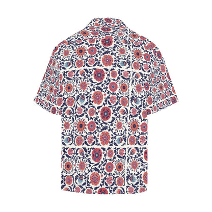 Suzani Print Design LKS304 Men's Hawaiian Shirt