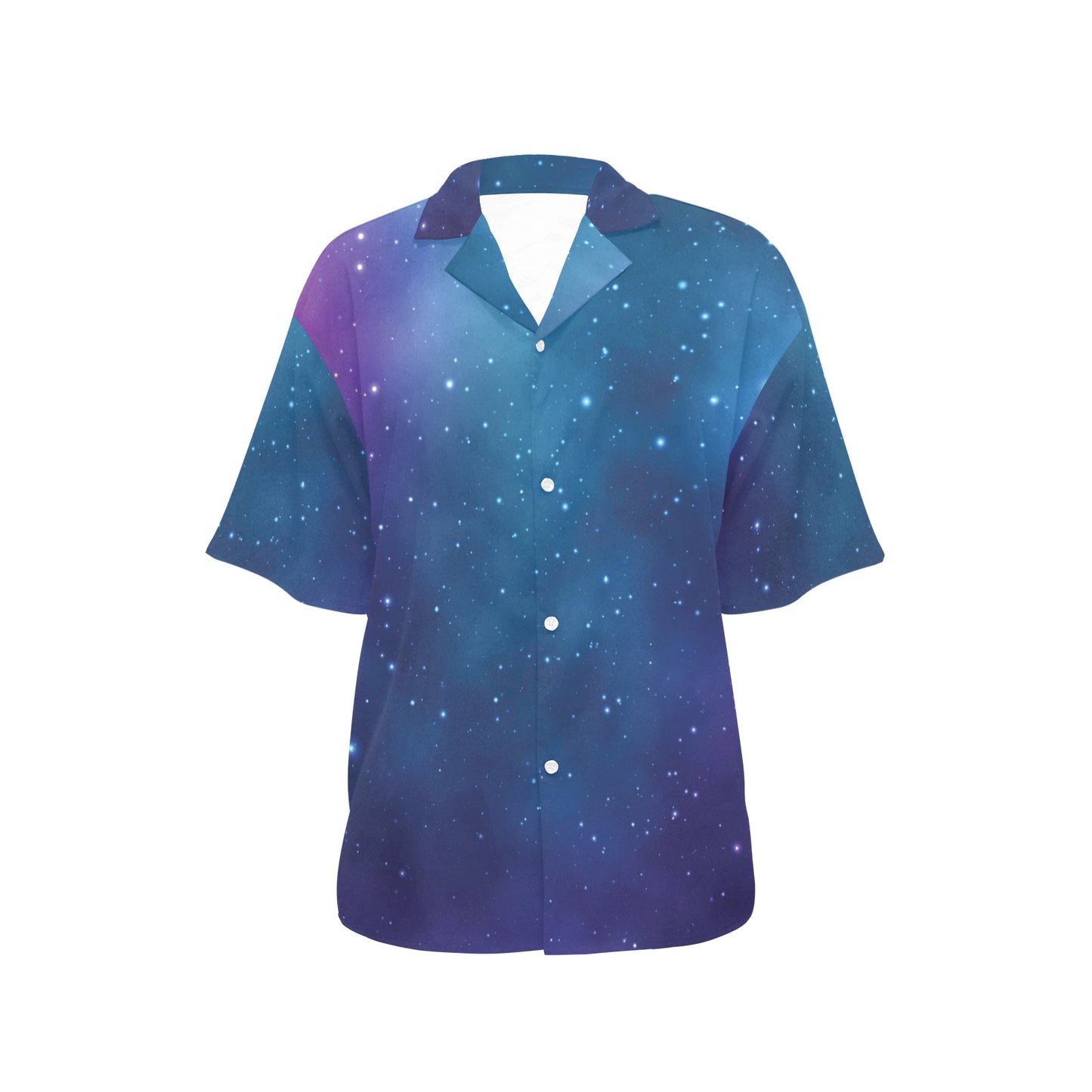 Nebula Pattern Print Design A01 Women's Hawaiian Shirt