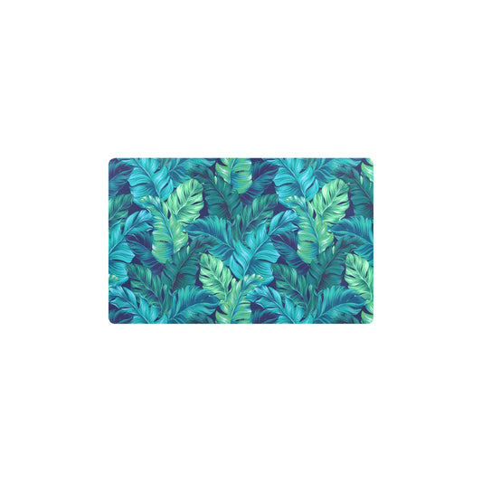 Banana Leaf Pattern Print Design BL05 Kitchen Mat