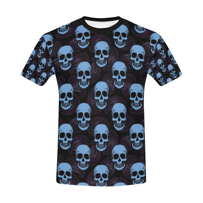 Skull Print Design LKS3012 Men's All Over Print T-shirt