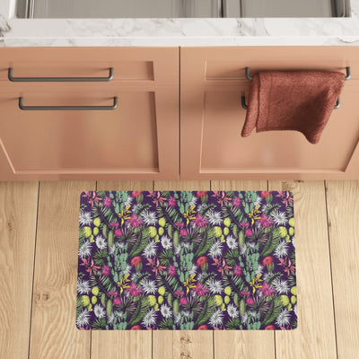 Cactus Pattern Print Design 08 Kitchen Mat