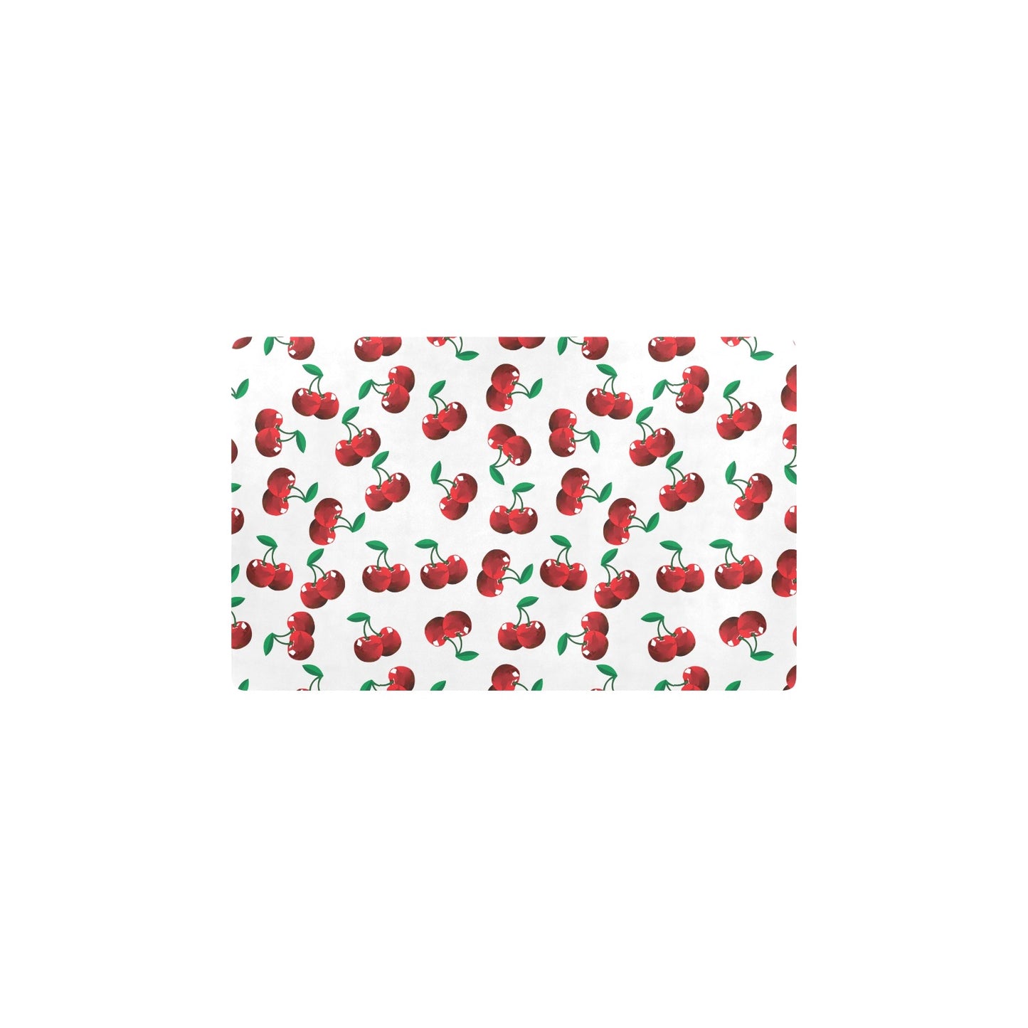 Cherry Pattern Print Design 01 Kitchen Mat