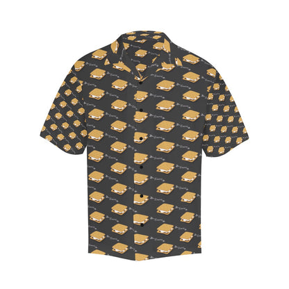S_Mores Print Design LKS301 Men's Hawaiian Shirt