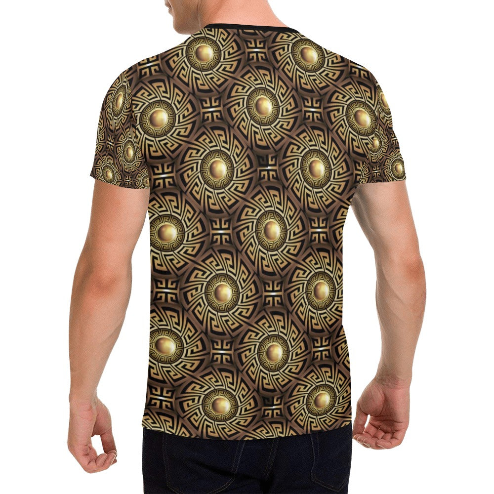 Ancient Greek Print Design LKS3012 Men's All Over Print T-shirt