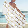 Banjo Print Design LKS402 Beach Towel 32" x 71"