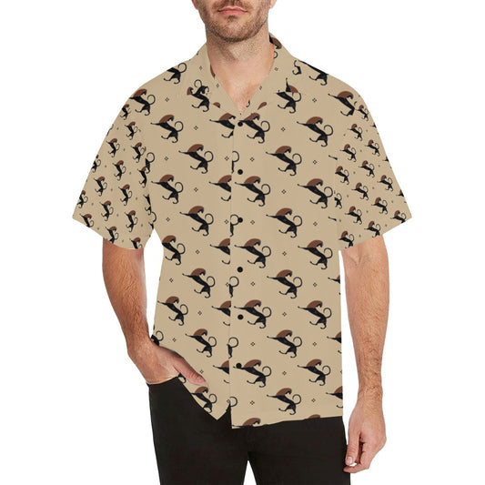 Ancient Greek Print Design LKS3011 Men's Hawaiian Shirt