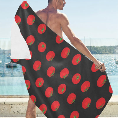 Tomato Print Design LKS305 Beach Towel 32" x 71"