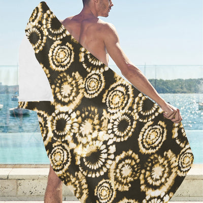 Tie Dye Print Design LKS307 Beach Towel 32" x 71"