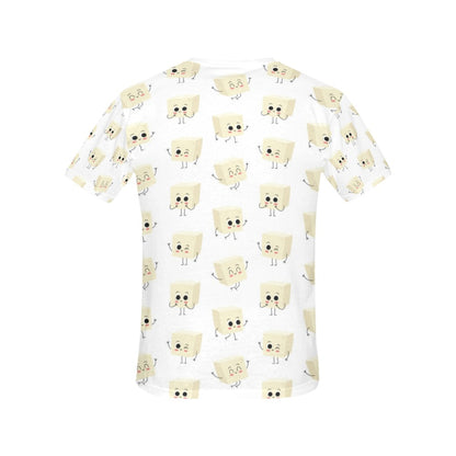Tofu Print Design LKS301 Women's  T-shirt