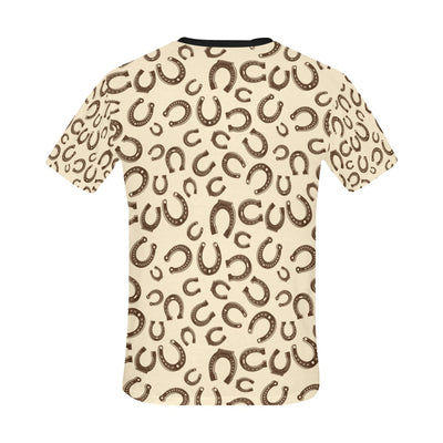 Horseshoe Print Design LKS302 Men's All Over Print T-shirt