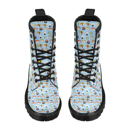 Sushi Cartoon Design Women's Boots