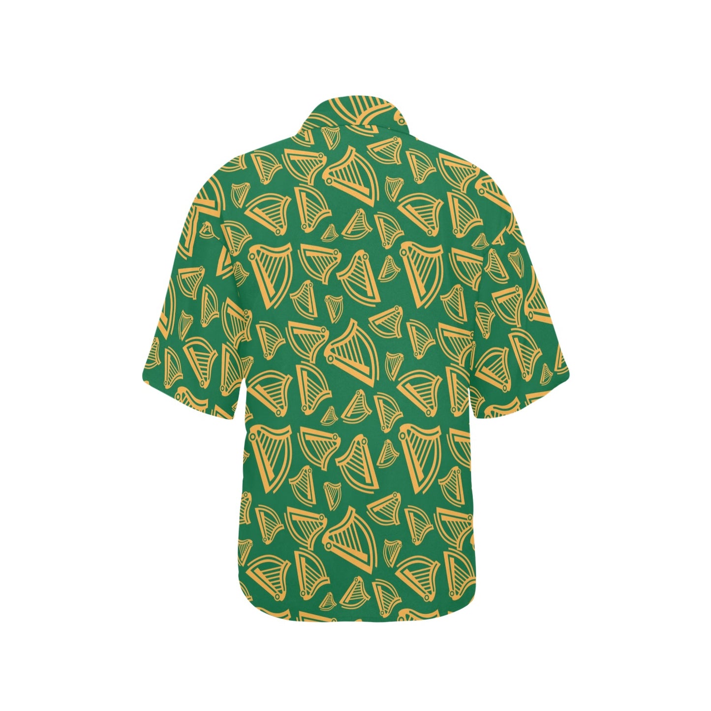 Harp Pattern Print Design 03 Women's Hawaiian Shirt