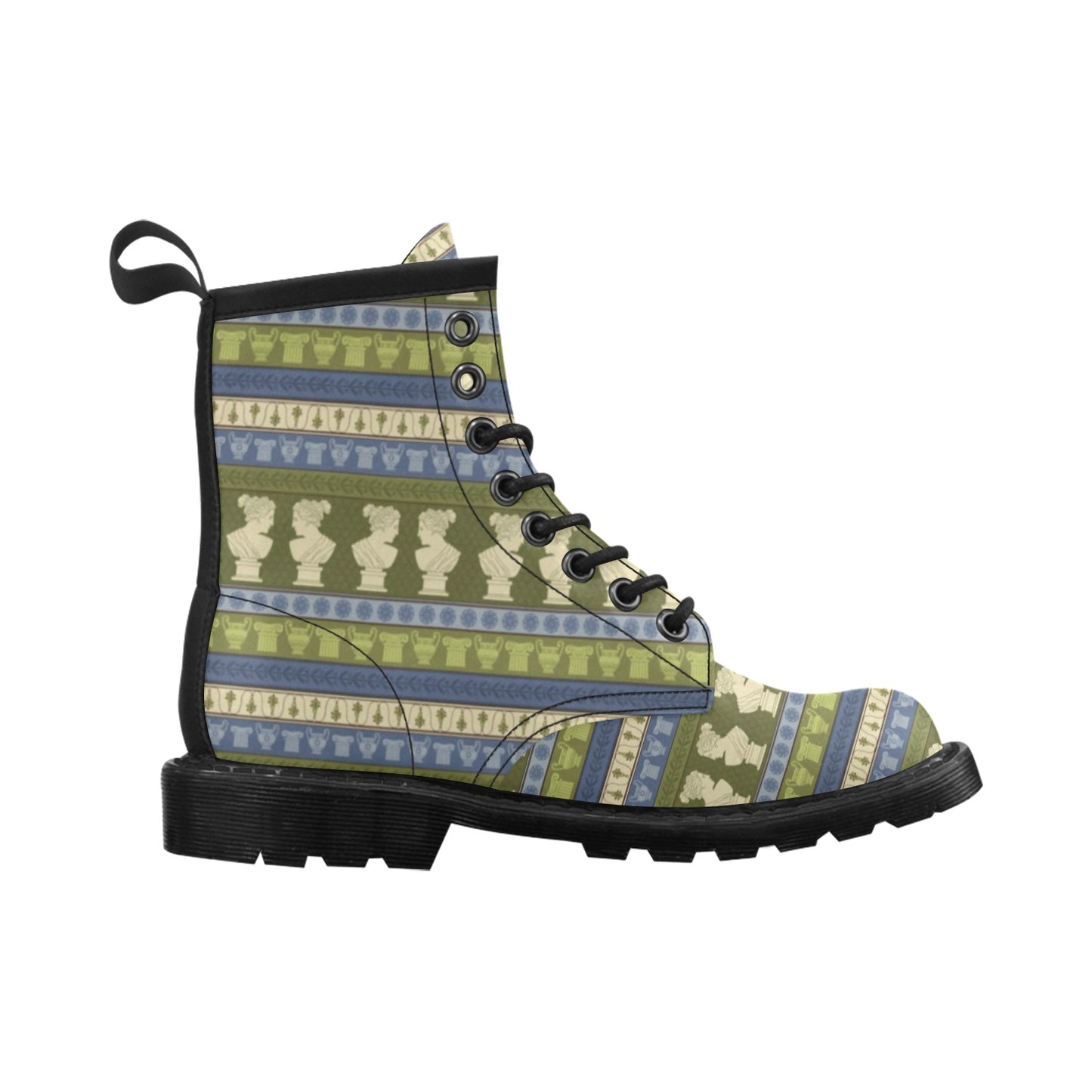 Ancient Greek Statue Print Design LKS301 Women's Boots