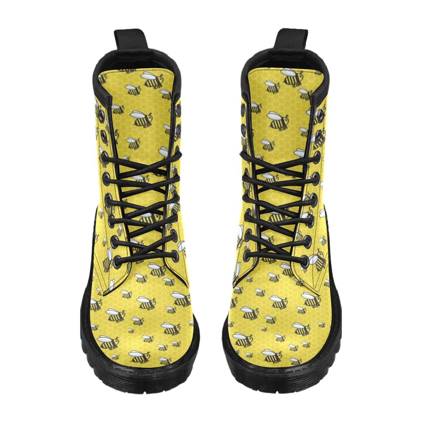 Bee Cute Print Design LKS308 Women's Boots