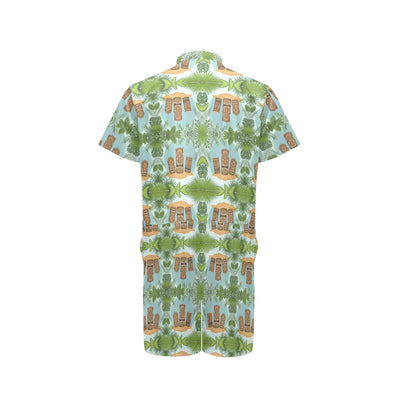 Tiki Wood Island Men's Romper