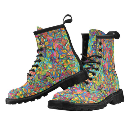 Trippy Print Design LKS301 Women's Boots
