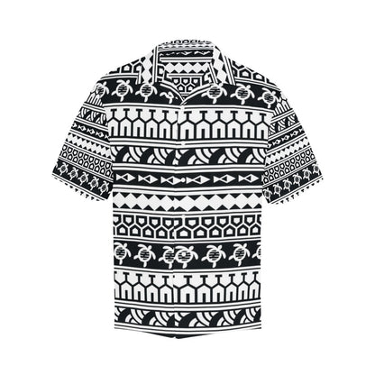 Samoan Pattern Print Design LKS303 Men's Hawaiian Shirt