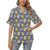 Safari Elephant Lion Print Design LKS303 Women's Hawaiian Shirt