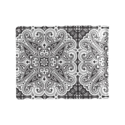 Bandana Print Design LKS309 Men's ID Card Wallet