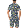 Butterfly Beautiful Print Pattern Men's Romper