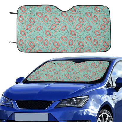 Sausage Print Design LKS303 Car front Windshield Sun Shade