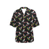 Birds Pattern Print Design 06 Women's Hawaiian Shirt