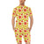 Elm Maple Leave Print Pattern Men's Romper