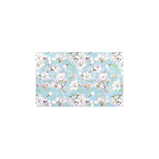 Apple blossom Pattern Print Design AB06 Kitchen Mat