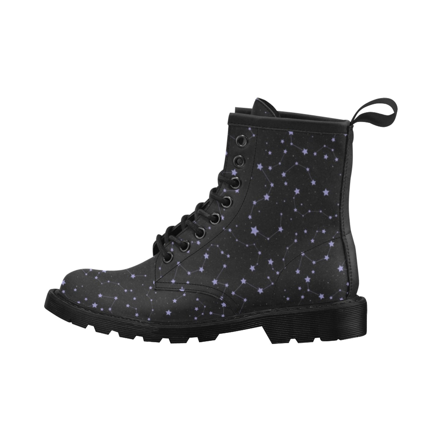 Star Print Design LKS303 Women's Boots