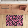 Lotus Pattern Print Design 03 Kitchen Mat