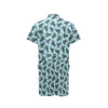 Sea Turtle Print Design LKS3010 Men's Romper