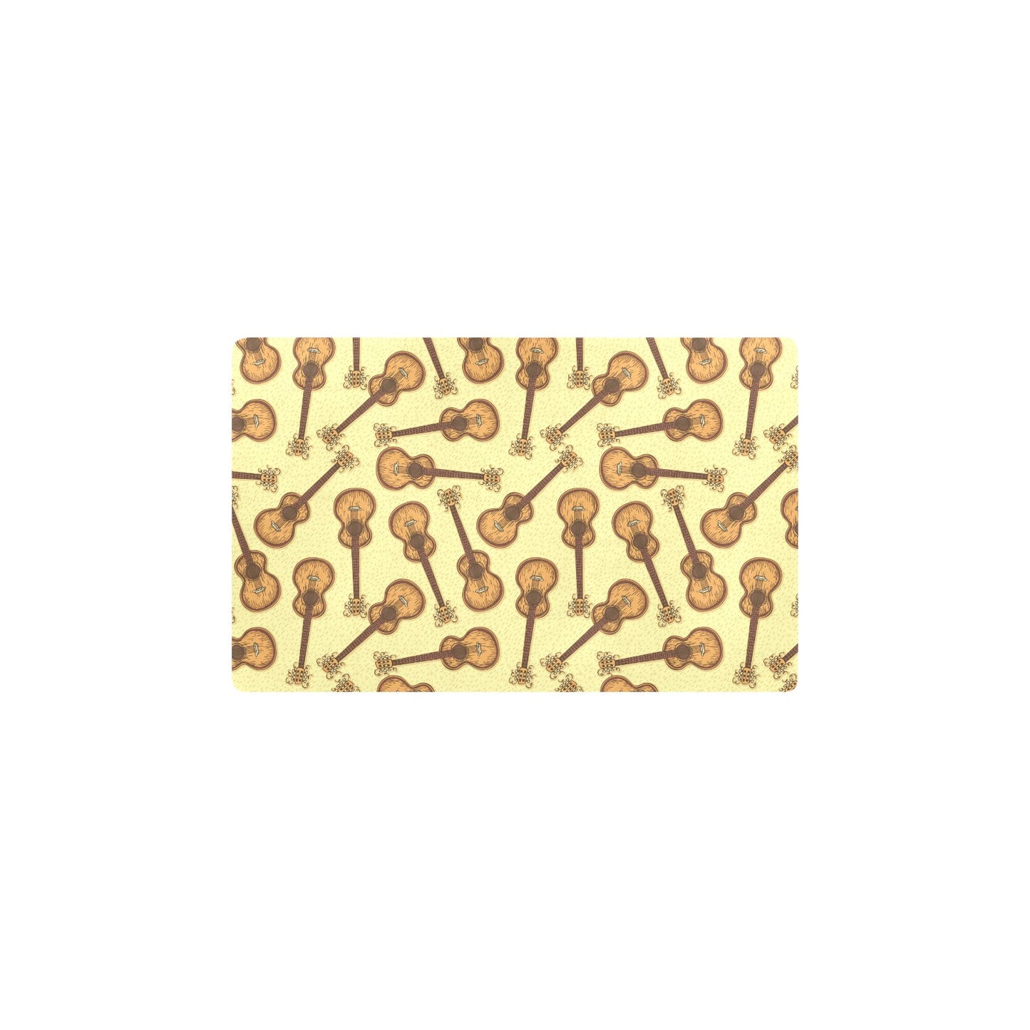 Acoustic Guitar Print Design LKS402 Kitchen Mat