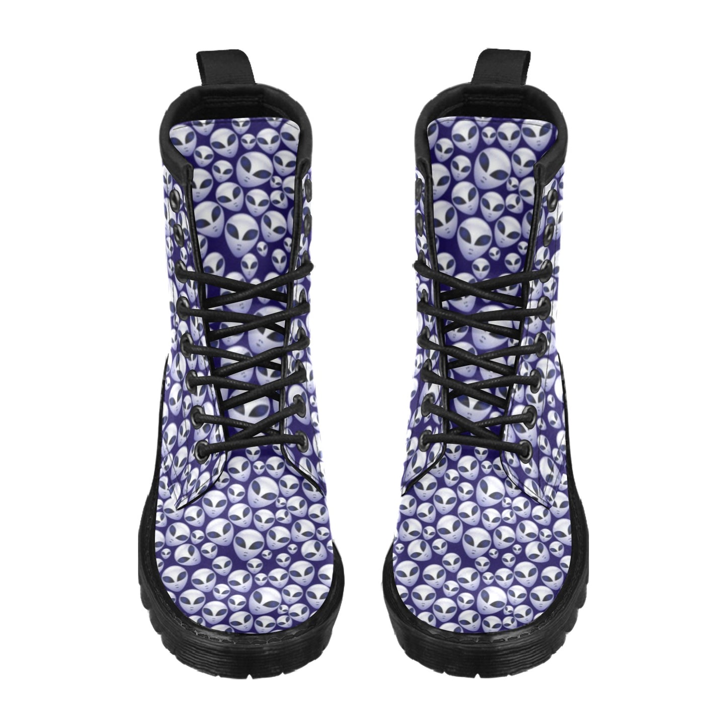 Alien Head Extraterrestrial Women's Boots