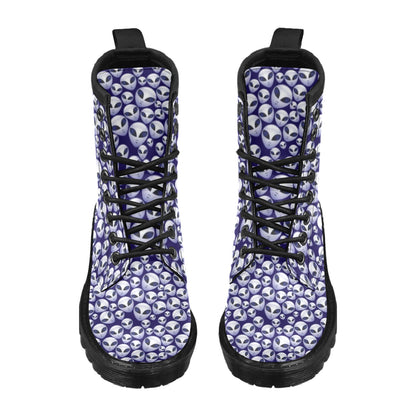 Alien Head Extraterrestrial Women's Boots