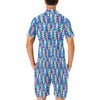 Surfboard Print Design LKS304 Men's Romper