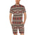 Native Pattern Print Design A03 Men's Romper