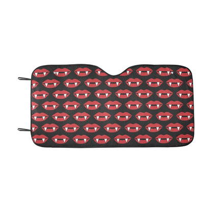 Vampire Lips Print Design LKS302 Car front Windshield Sun Shade