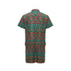 Aztec Pattern Print Design 04 Men's Romper