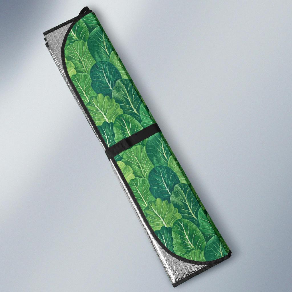 Cabbage Pattern Print Design 02 Car Sun Shade-JORJUNE.COM