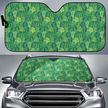 Cabbage Pattern Print Design 02 Car Sun Shade-JORJUNE.COM