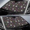 Cactus Pattern Print Design 03 Car Sun Shade-JORJUNE.COM